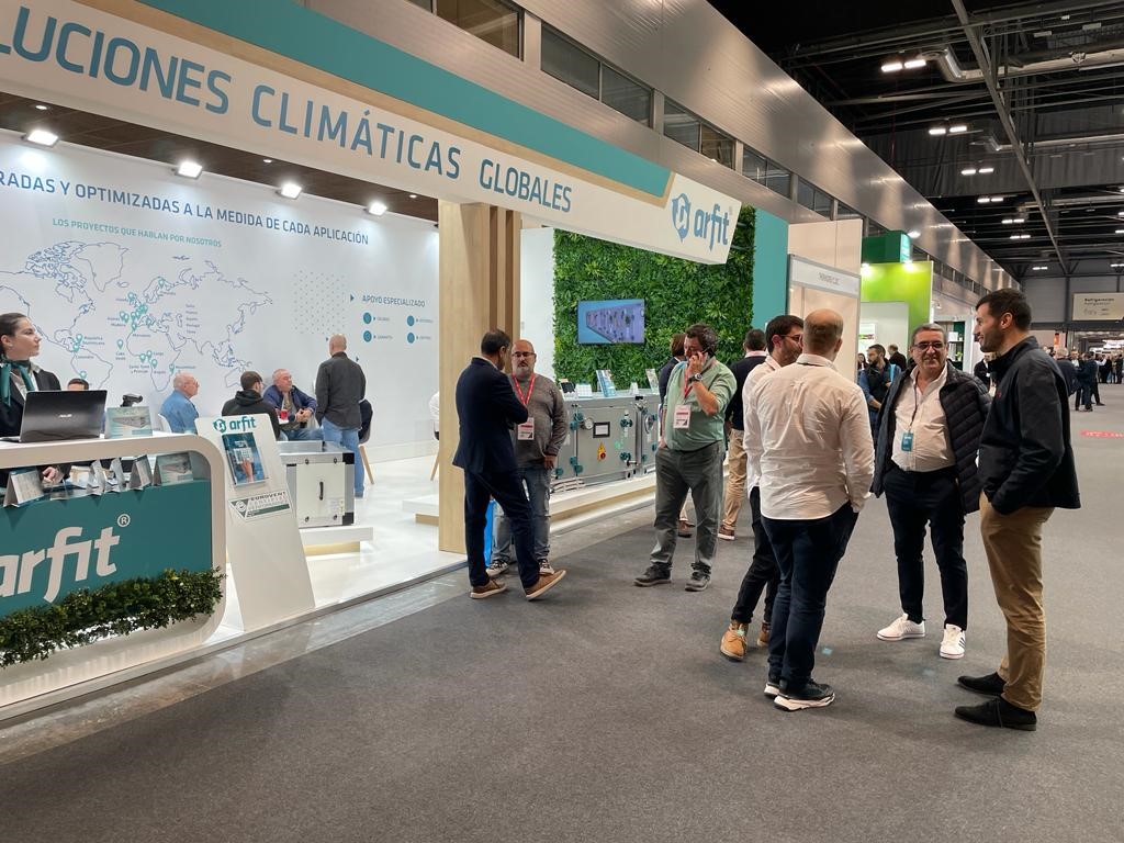 Imagem do stand da Arfit no C&R Madrid 2023